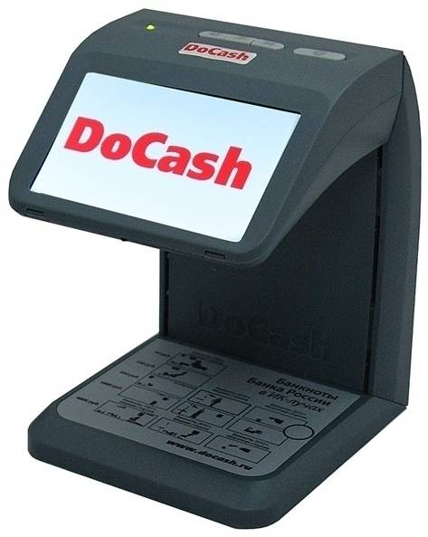 Детектор банкнот DoCash DVM mini серый Детектор банкнот DoCash DVM mini серый