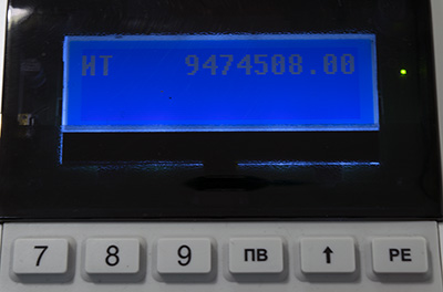 LED экран на Меркурий-115Ф LED экран на Меркурий-115Ф