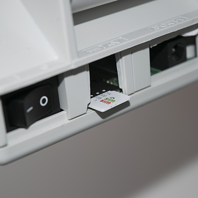Место установки SIM карты в Меркурий-115Ф Место установки SIM карты в Меркурий-115Ф